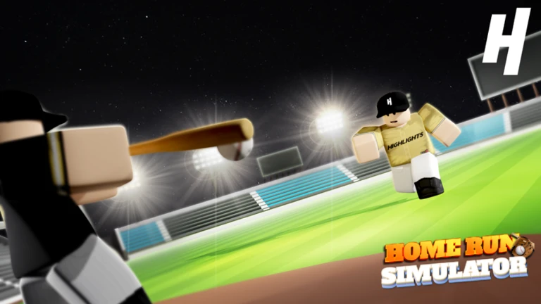 Home Run Simulator stadium view with crowd